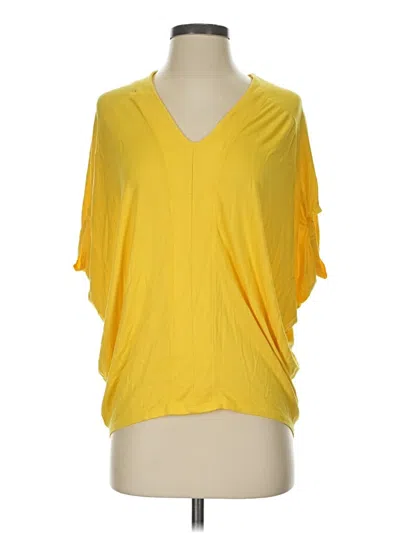 Pre-owned Apny Short Sleeve T-shirt In Yellow