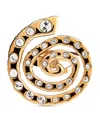 Apoa Crystal-embellished Diana Ring In Gold
