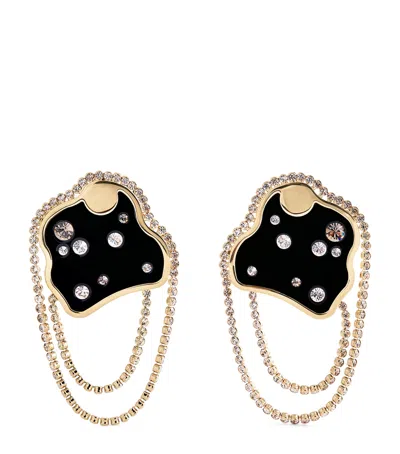 Apoa Thurraya Dropped Earrings In Gold