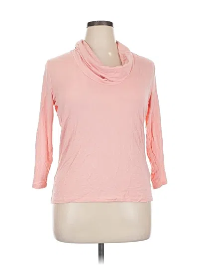 Pre-owned Apostrophe 3/4 Sleeve T-shirt In Pink