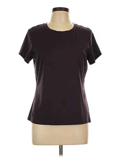 Pre-owned Apostrophe Active T-shirt In Burgundy