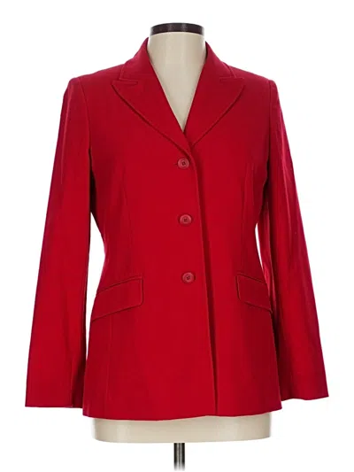 Pre-owned Apostrophe Blazer Jacket In Red