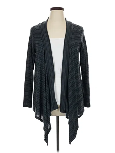 Pre-owned Apostrophe Cardigan Sweater In Gray