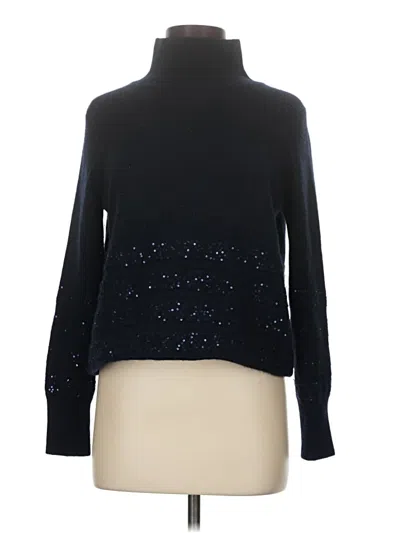 Pre-owned Apostrophe Cashmere Pullover Sweater In Black