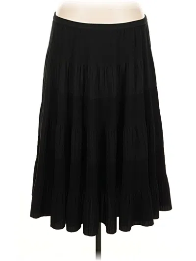Pre-owned Apostrophe Casual Skirt In Black