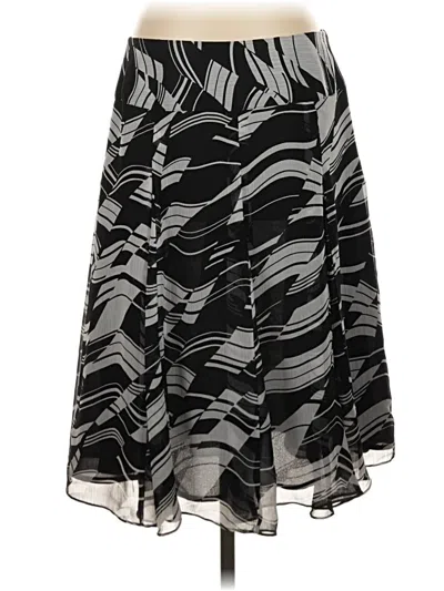 Pre-owned Apostrophe Casual Skirt In Black