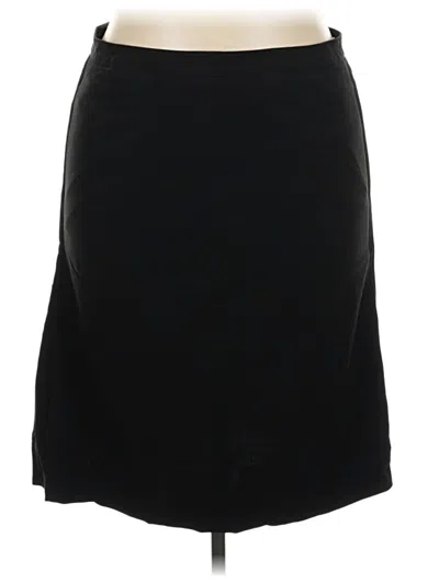 Pre-owned Apostrophe Casual Skirt In Black