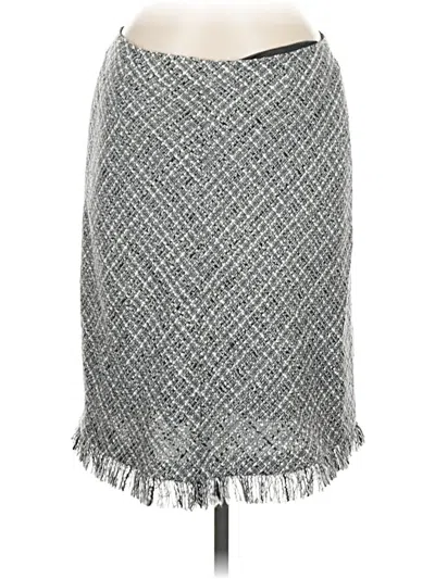 Pre-owned Apostrophe Casual Skirt In Silver