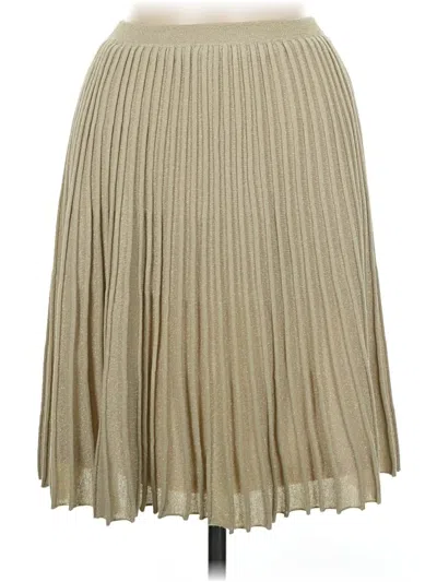 Pre-owned Apostrophe Casual Skirt In Tan