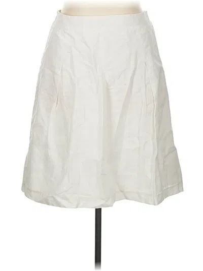 Pre-owned Apostrophe Casual Skirt In White