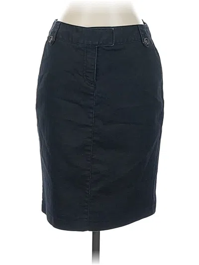 Pre-owned Apostrophe Denim Skirt In Gray