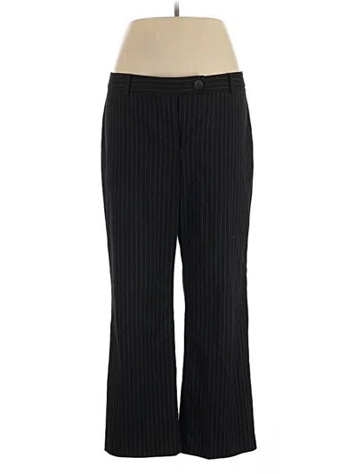 Pre-owned Apostrophe Dress Pants In Black
