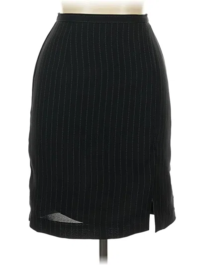 Pre-owned Apostrophe Formal Skirt In Black