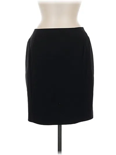Pre-owned Apostrophe Formal Skirt In Black