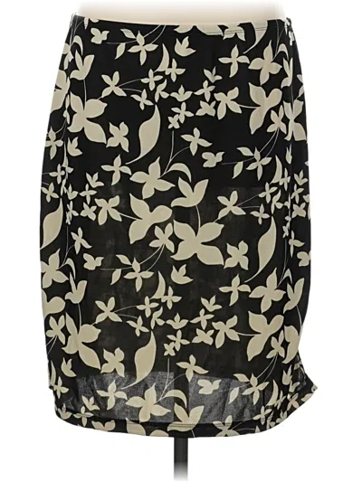 Pre-owned Apostrophe Formal Skirt In Black