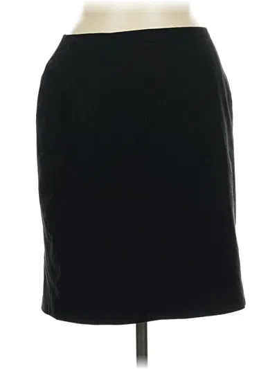Pre-owned Apostrophe Formal Skirt In Black