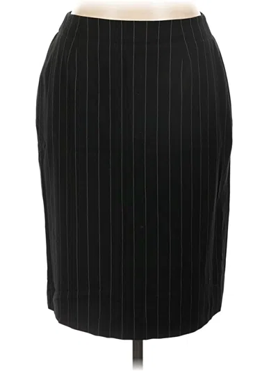 Pre-owned Apostrophe Formal Skirt In Black