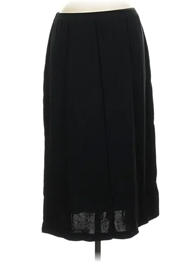 Pre-owned Apostrophe Formal Skirt In Black