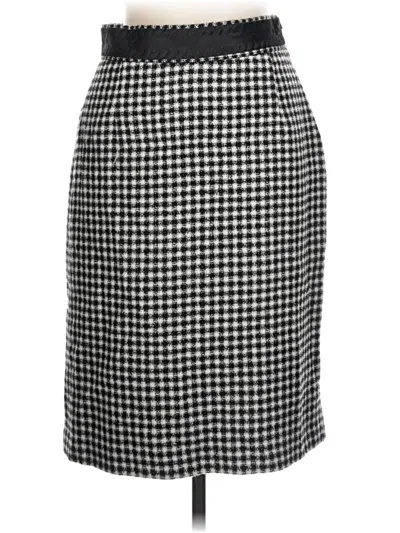 Pre-owned Apostrophe Formal Skirt In Gray