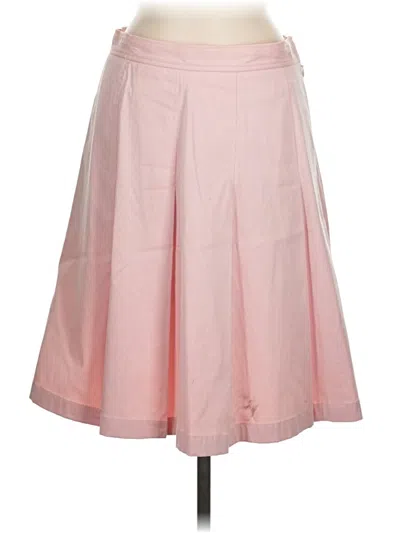 Pre-owned Apostrophe Formal Skirt In Pink