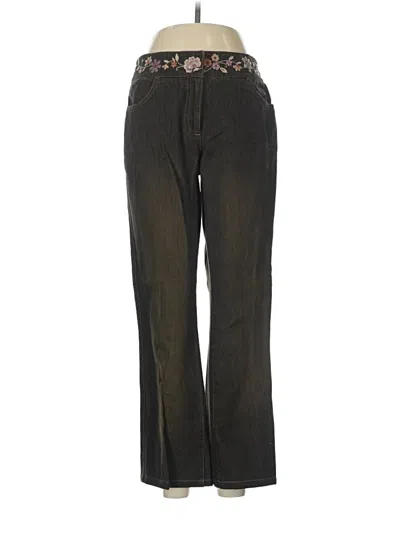 Pre-owned Apostrophe Jeans In Green