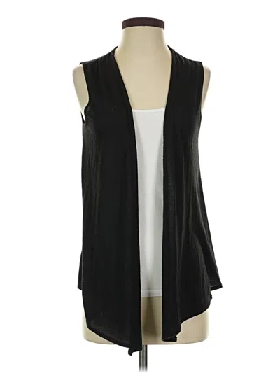 Pre-owned Apostrophe Sleeveless Blouse In Black