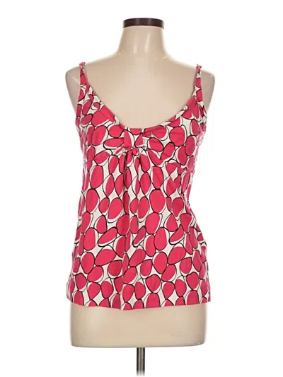 Pre-owned Apostrophe Sleeveless Top Red Sweetheart Neckline Tops