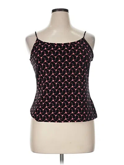 Pre-owned Apostrophe Tank Top Black Strapless Neckline Tops