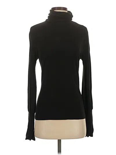 Pre-owned Apostrophe Turtleneck Sweater In Black