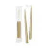 Apotheke 13 Taper Candles, Set Of 2 In Taupe