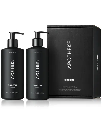 Apotheke 2-pc. Charcoal Liquid Soap & Lotion Set