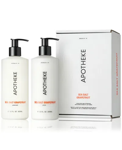 Apotheke 2-pc. Sea Salt Grapefruit Liquid Soap & Lotion Set