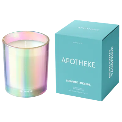 Apotheke Bergamot Tangerine Scented Candle - 5 Oz. Petite Scented Candle In Multi