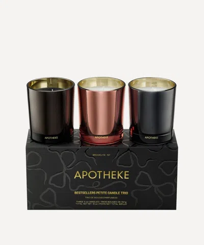 Apotheke Bestsellers Petite Candle Trio