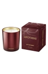 Apotheke Bitter Cherry Classic Scented Candle In Red