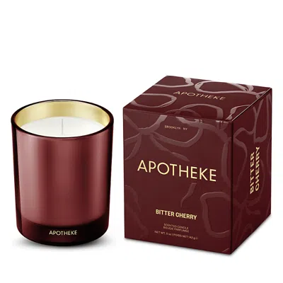 APOTHEKE BITTER CHERRY PETITE SCENTED CANDLE, 5 OZ.