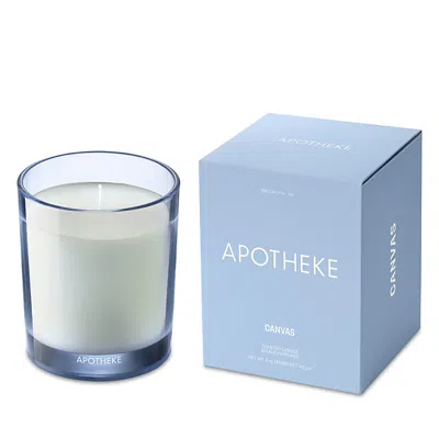 Apotheke Canvas Petite Scented Candle, 5 Oz. In Blue