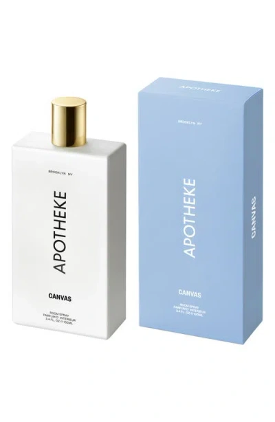 Apotheke Canvas Room Spray In White