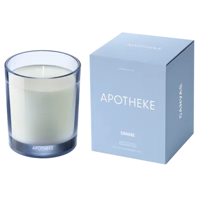 Apotheke Canvas Scented Candle - 5 Oz. Petite Scented Candle In Blue