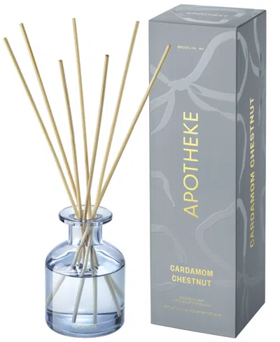 Apotheke Cardamom Chestnut Reed Diffuser, 4 Oz. In Blue