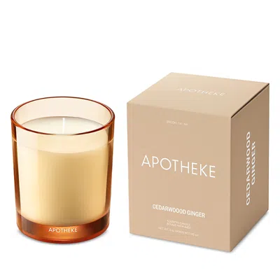 Apotheke Cedarwood Ginger Petite Scented Candle, 5 Oz. In Brown