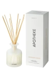Apotheke Cedarwood Ginger Reed Diffuser 6.7 Oz. In White