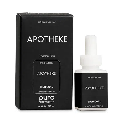 Apotheke Charcoal Pura Smart Scent Fragrance Refill In Black