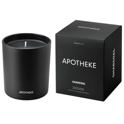 Apotheke Charcoal Scented Candle - 10.5 Oz. Classic Scented Candle In Black