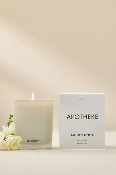 Apotheke Earl Grey Bitters Boxed Candle In White