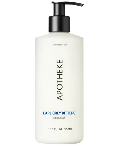 Apotheke Earl Grey Bitters Liquid Soap, 10 Oz. In White