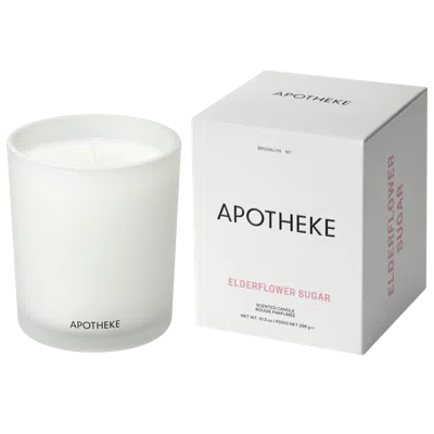 Apotheke Elderflower Sugar Classic Scented Candle