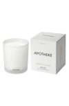 Apotheke Grapefruit Blossom Scented Candle In White