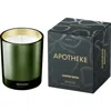 Apotheke Juniper Birch Petite Scented Candle In Green