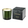 Apotheke Juniper Birch Scented Candle (limited Edition) In White